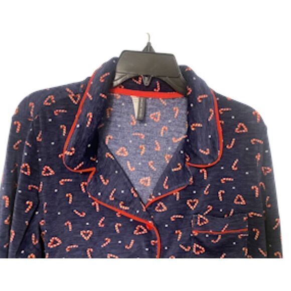 Jaclyn Intimates Pajamas Sz. L Christmas Soft & Cozy 2 Pcs - Picture 4 of 10